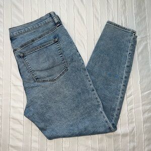 J. Crew Mid-Rise Skinny Light Blue Jeans